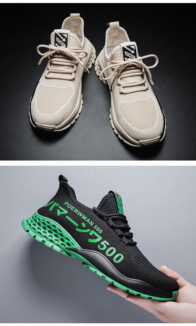 Men's Lightweight Breathable Mesh Sneakers for Walking & Running