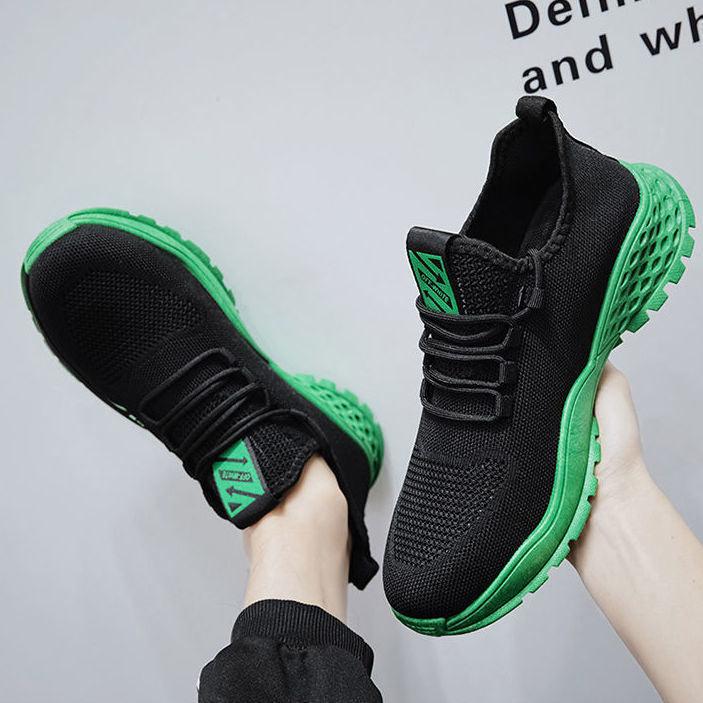 Men's Lightweight Breathable Mesh Sneakers for Walking & Running