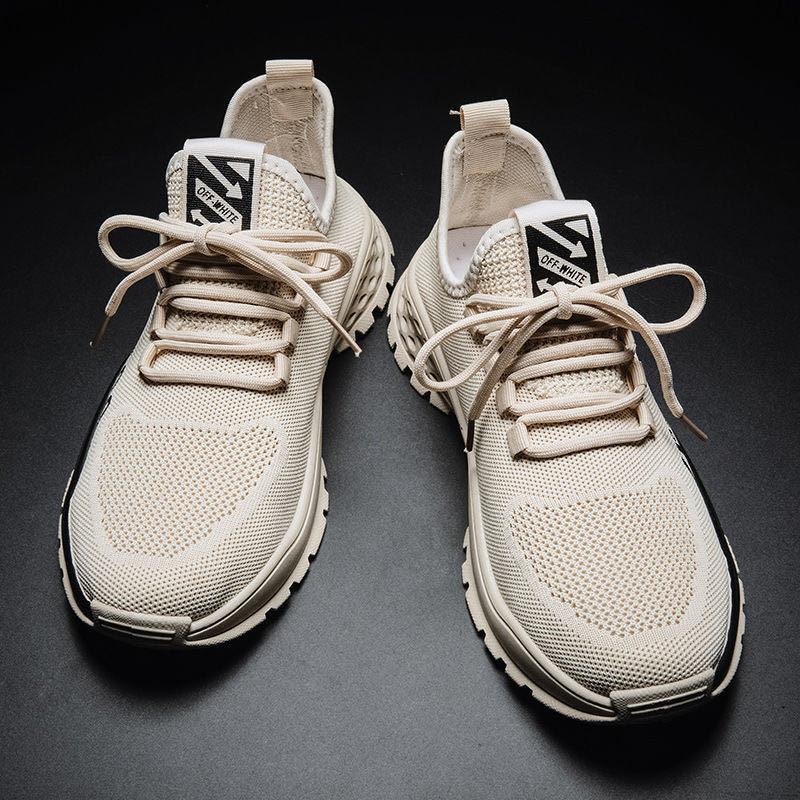 Men's Lightweight Breathable Mesh Sneakers for Walking & Running