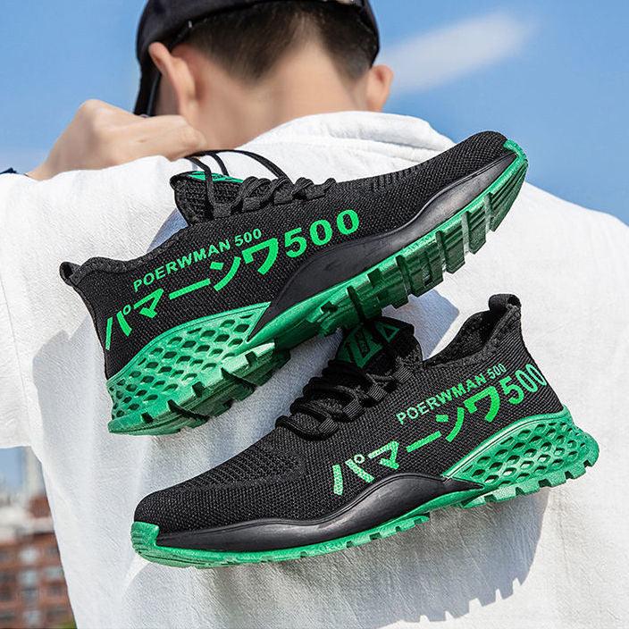 Men's Lightweight Breathable Mesh Sneakers for Walking & Running