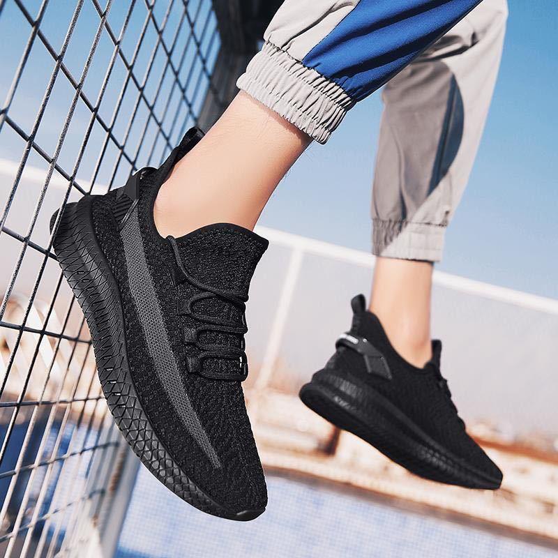 Men's Lightweight Breathable Mesh Sneakers for Walking & Running