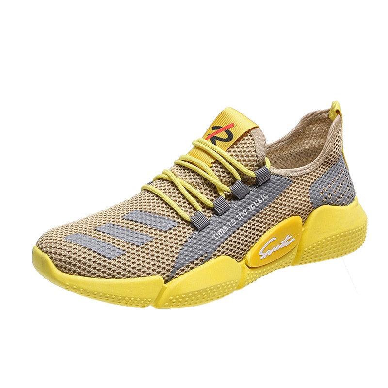 Men's Lightweight Breathable Mesh Sneakers for Walking & Running