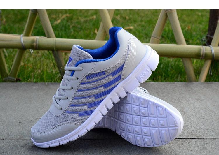 Men's Lightweight Breathable Knit Walking & Running Sneakers