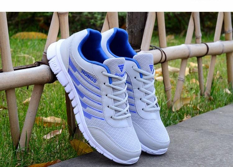 Men's Lightweight Breathable Knit Walking & Running Sneakers