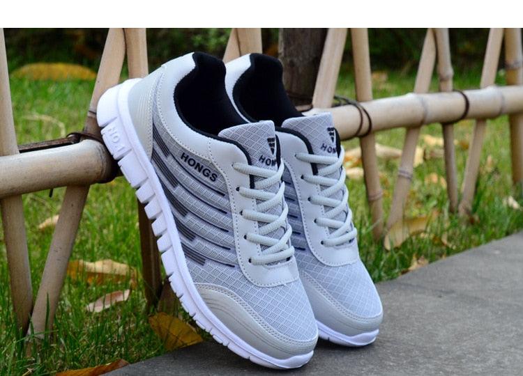 Men's Lightweight Breathable Knit Walking & Running Sneakers