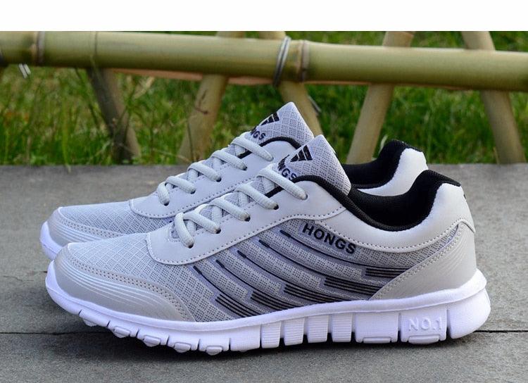 Men's Lightweight Breathable Knit Walking & Running Sneakers