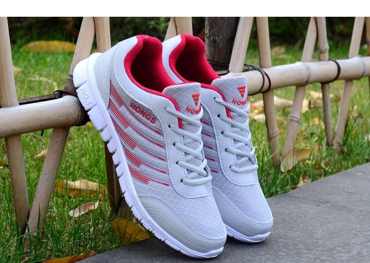 Men's Lightweight Breathable Knit Walking & Running Sneakers