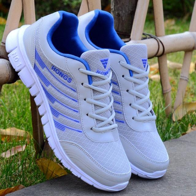 Men's Lightweight Breathable Knit Walking & Running Sneakers