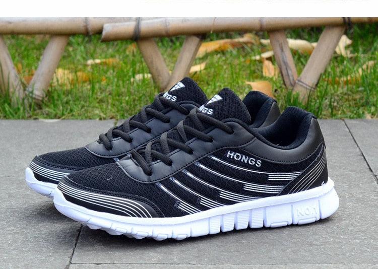 Men's Lightweight Breathable Knit Walking & Running Sneakers