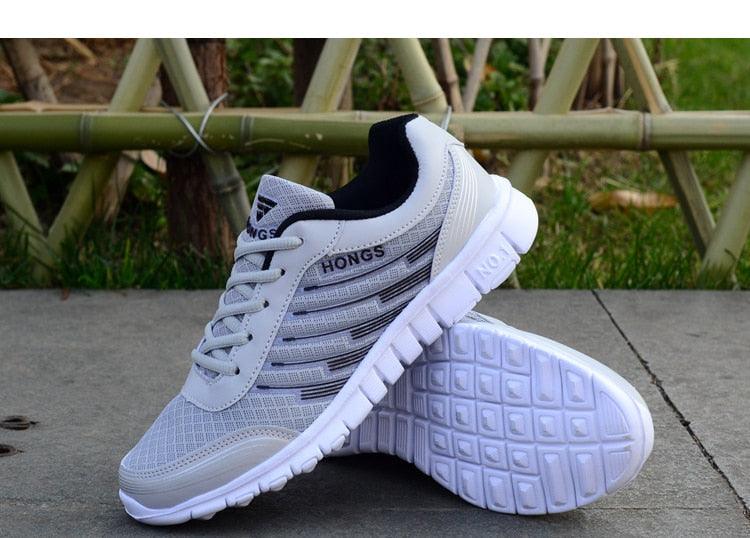 Men's Lightweight Breathable Knit Walking & Running Sneakers