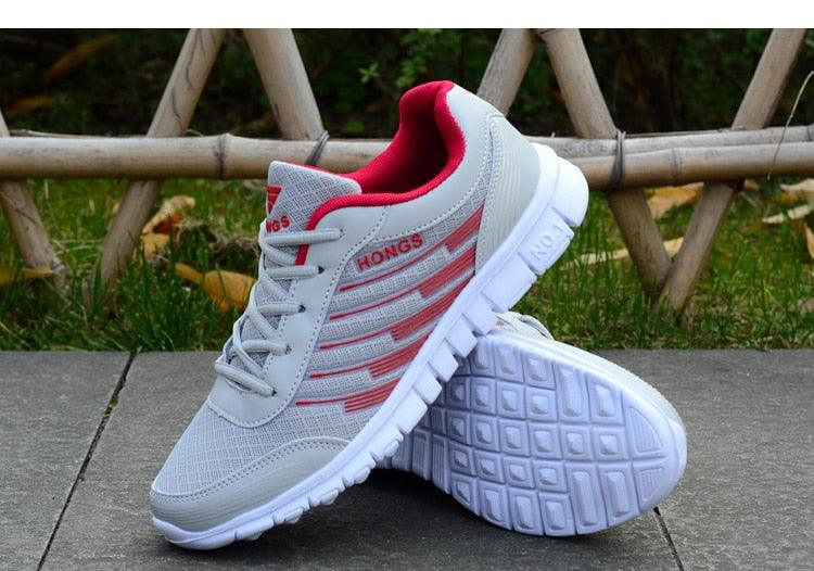 Men's Lightweight Breathable Knit Walking & Running Sneakers