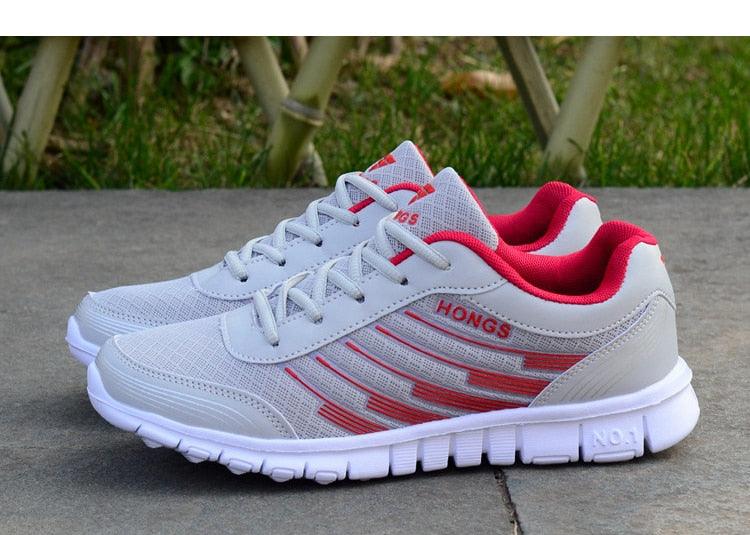 Men's Lightweight Breathable Knit Walking & Running Sneakers