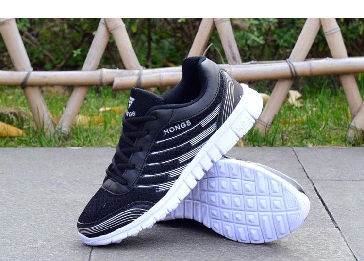 Men's Lightweight Breathable Knit Walking & Running Sneakers