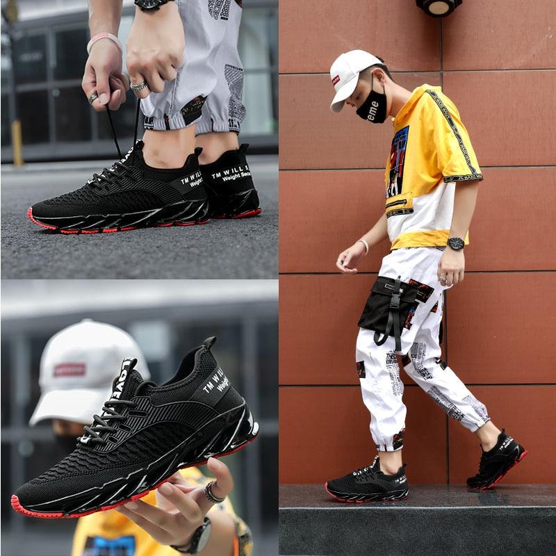Men's Lightweight Non-Slip Breathable Modern Running Sneakers