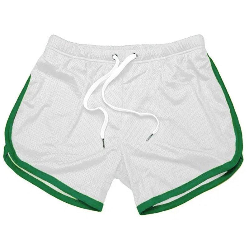 Unisex Relaxed Fit Athletic Gym Shorts with Elastic Waist