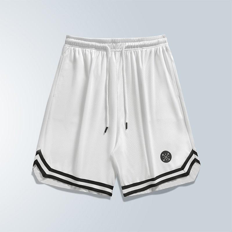 Men's Breathable Mesh Basketball Shorts Quick Dry Sports Wear