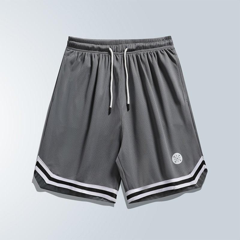 Men's Breathable Mesh Basketball Shorts Quick Dry Sports Wear