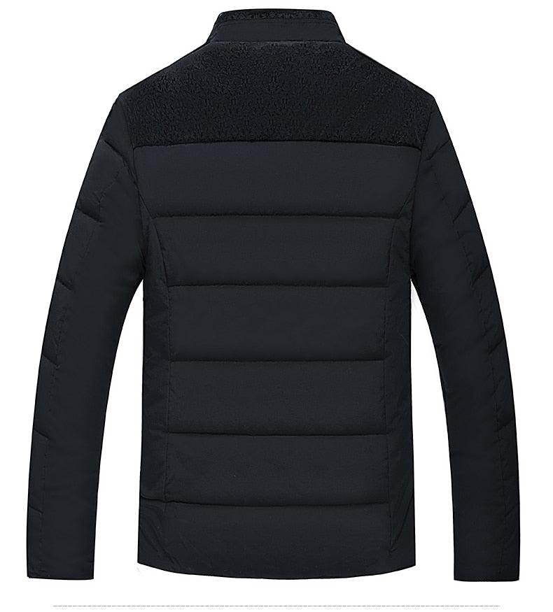 Men's Thick Padded Winter Jacket Casual Warm Outdoor Coat