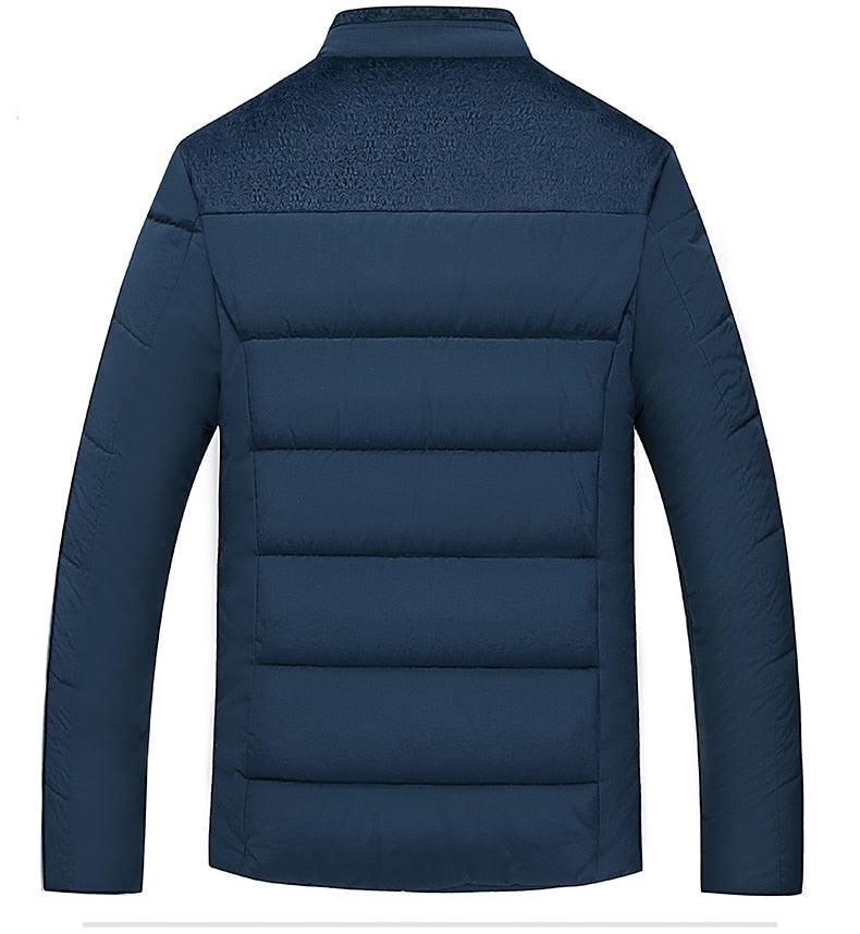 Men's Thick Padded Winter Jacket Casual Warm Outdoor Coat