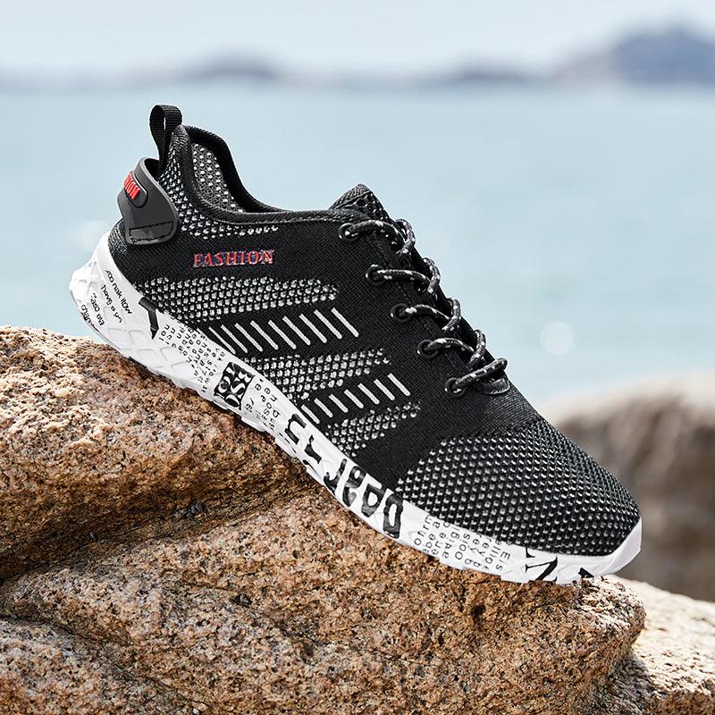Men's Quick-Dry Water Shoes Non-Slip Lightweight Aqua Sneakers