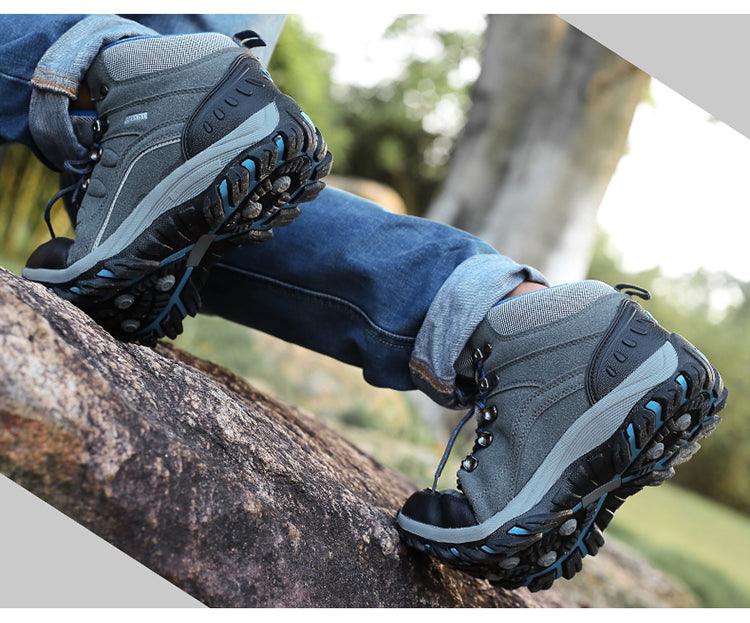 Unisex Outdoor Climbing Hiking Shoes - Comfortable Slip-Resistant