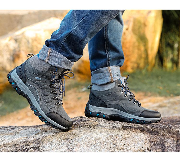 Unisex Outdoor Climbing Hiking Shoes - Comfortable Slip-Resistant