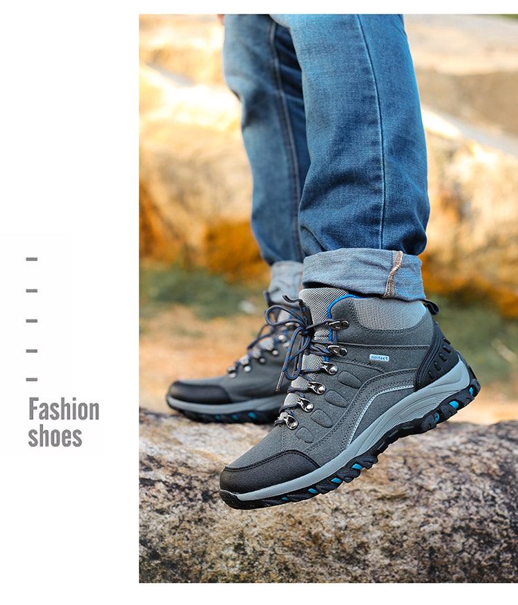 Unisex Outdoor Climbing Hiking Shoes - Comfortable Slip-Resistant