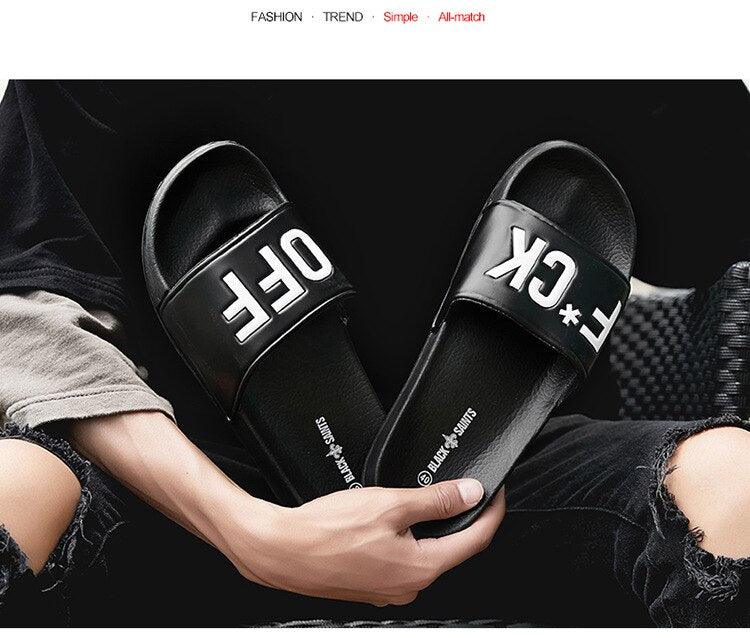 Unisex Non-Slip Quick-Dry Slides Comfortable Bathroom House Shoes
