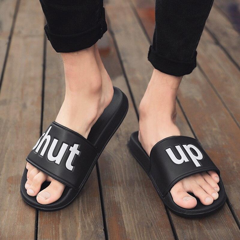 Unisex Non-Slip Quick-Dry Slides Comfortable Bathroom House Shoes