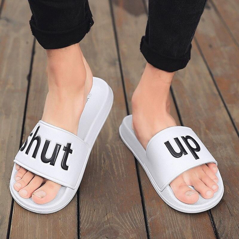 Unisex Non-Slip Quick-Dry Slides Comfortable Bathroom House Shoes