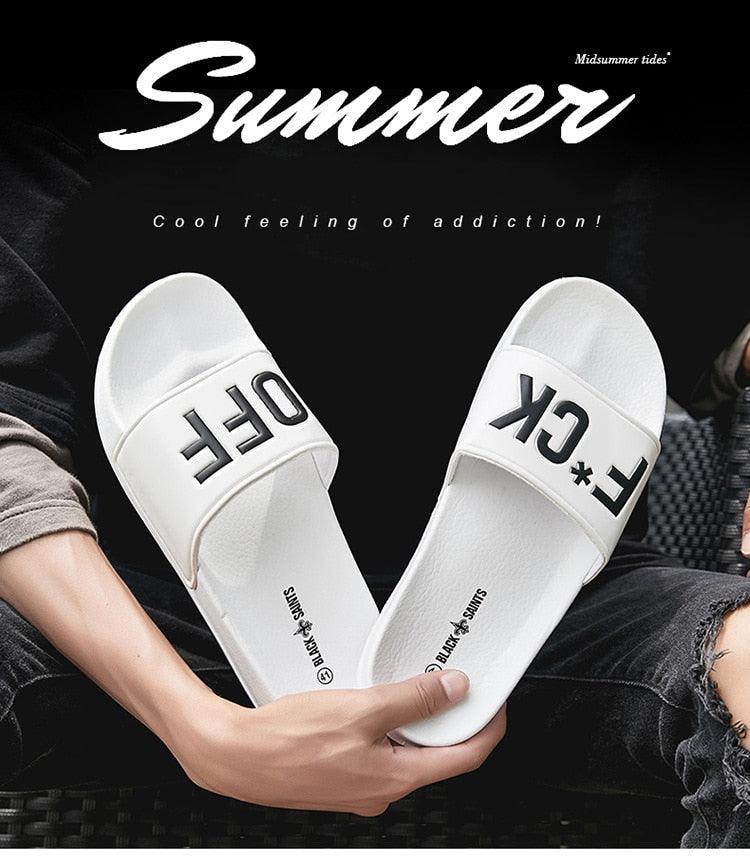 Unisex Non-Slip Quick-Dry Slides Comfortable Bathroom House Shoes