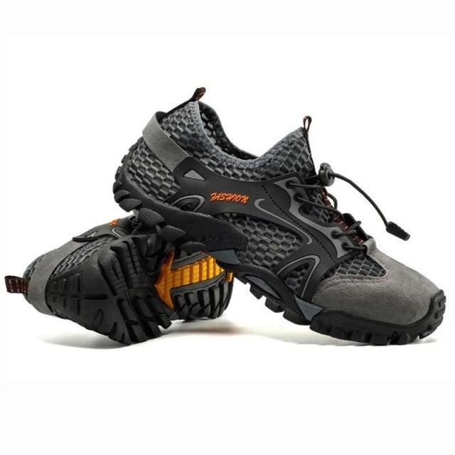 Men's Quick-Dry Mesh Hiking Water Shoes for Swimming and Athletics