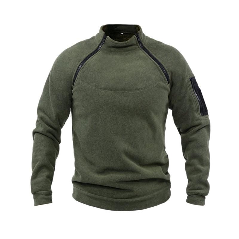 Men's Lightweight Tactical Fleece Jacket - Windproof Outdoor Gear