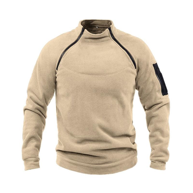 Men's Lightweight Tactical Fleece Jacket - Windproof Outdoor Gear