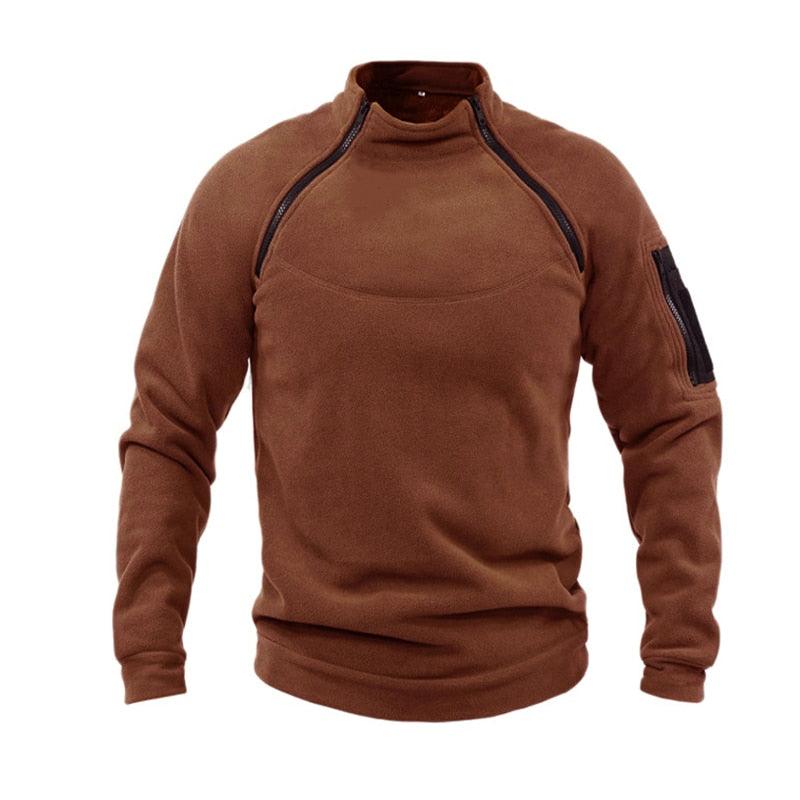Men's Lightweight Tactical Fleece Jacket - Windproof Outdoor Gear