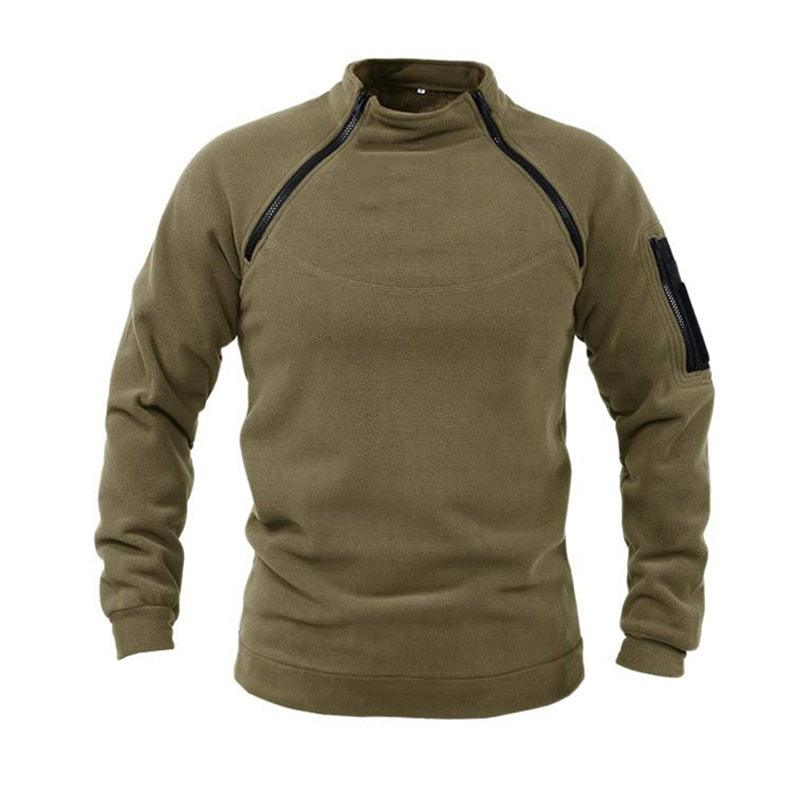 Men's Lightweight Tactical Fleece Jacket - Windproof Outdoor Gear