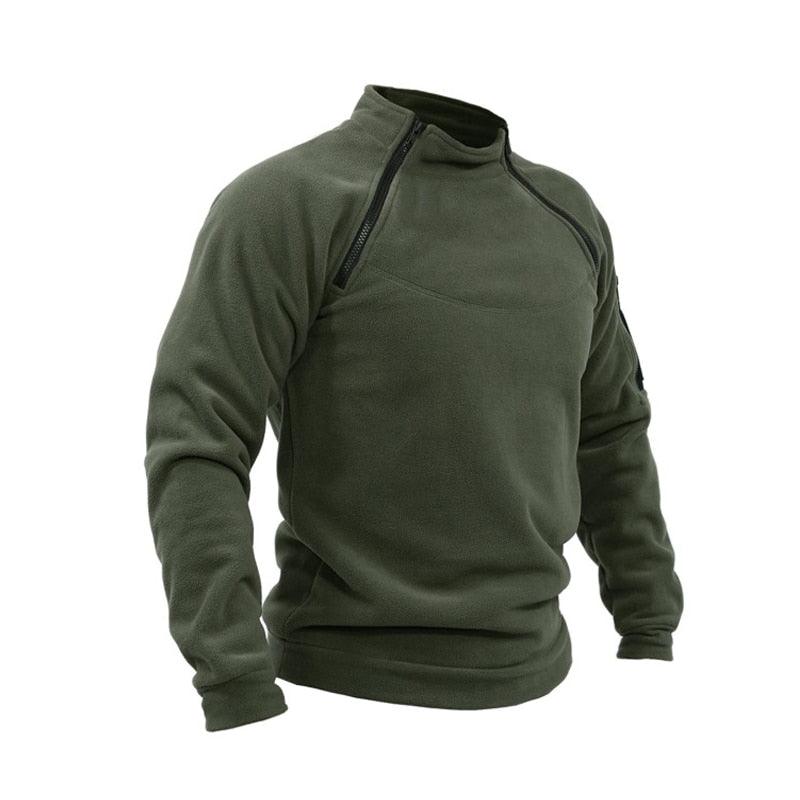 Men's Lightweight Tactical Fleece Jacket - Windproof Outdoor Gear