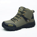 Men's Waterproof Tactical Hiking Boots – Fur Lined Outdoor Shoes
