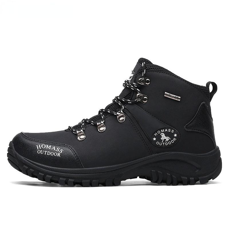 Men's Waterproof Tactical Hiking Boots – Fur Lined Outdoor Shoes