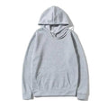 Unisex Fleece Drawstring Hoodie Kangaroo Pocket Casual Pullover
