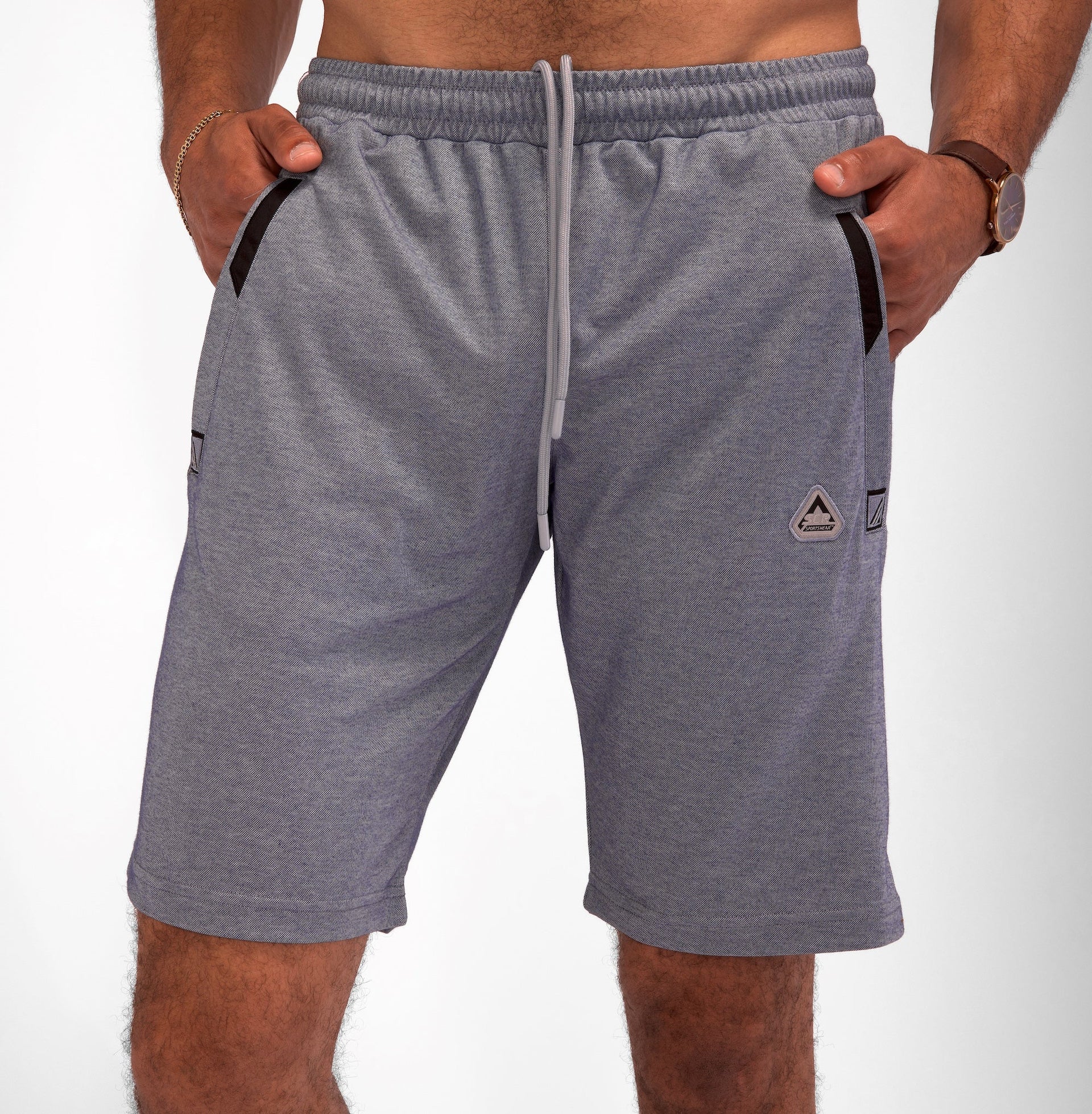 Urban Stride Men's Tall Fit Shorts in Blue - Image 12