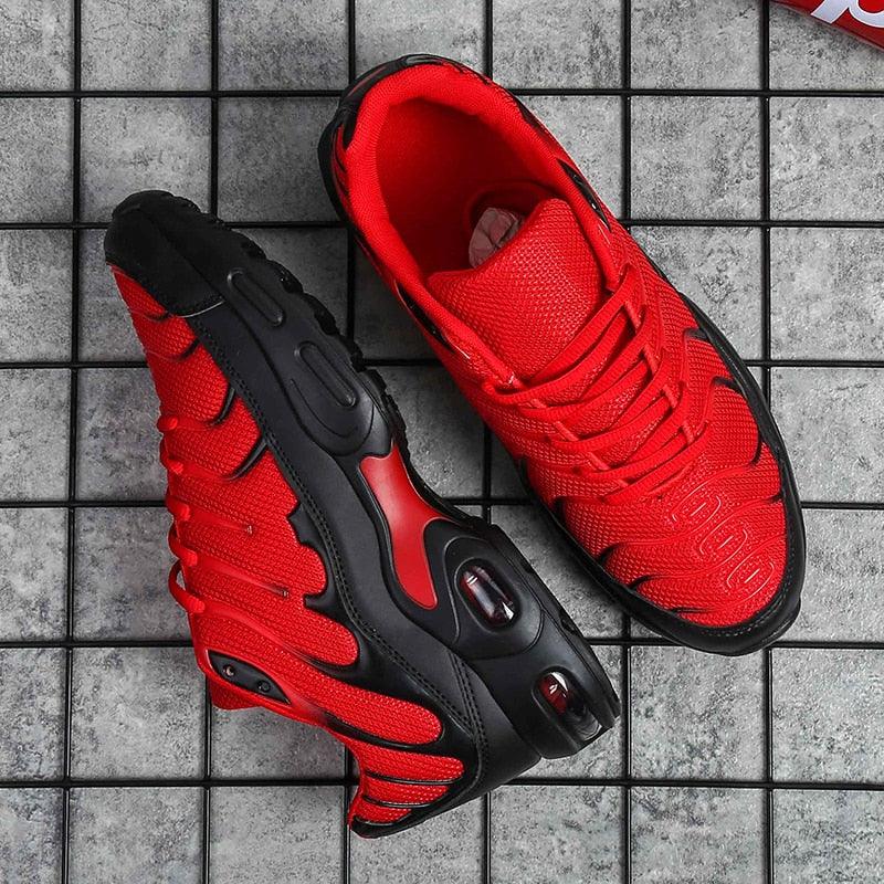 Men's Air Cushion Mesh Running Sneakers Athletic Sport Shoes