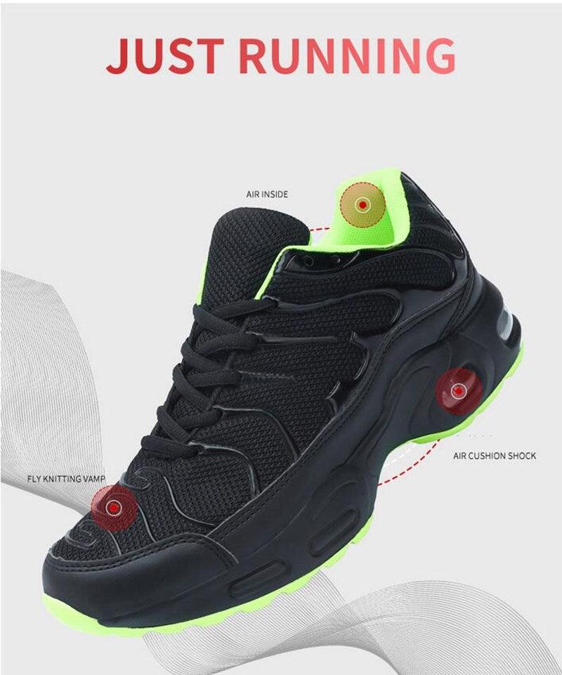 Men's Air Cushion Mesh Running Sneakers Athletic Sport Shoes