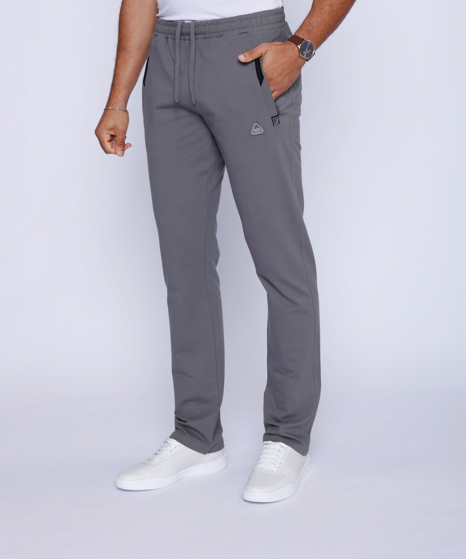 Men's Tall Fit Athletic Sweatpants in Navy Blue - Image 41