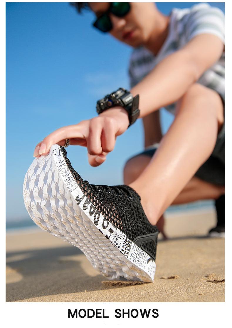 Men's Lightweight Aqua Quick Drying Beach Water Shoes