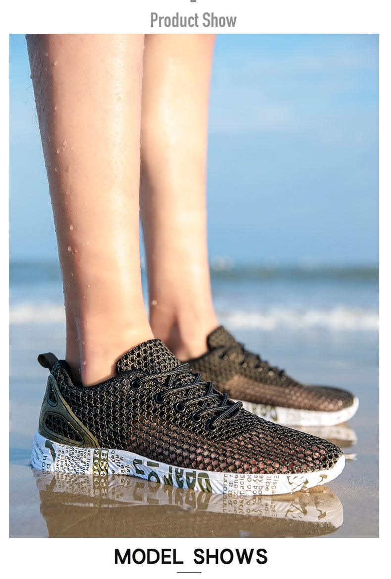 Men's Lightweight Aqua Quick Drying Beach Water Shoes