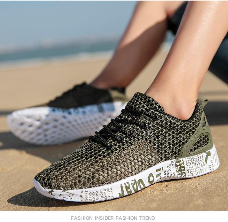 Men's Lightweight Aqua Quick Drying Beach Water Shoes