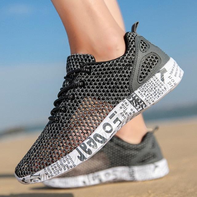 Men's Lightweight Aqua Quick Drying Beach Water Shoes