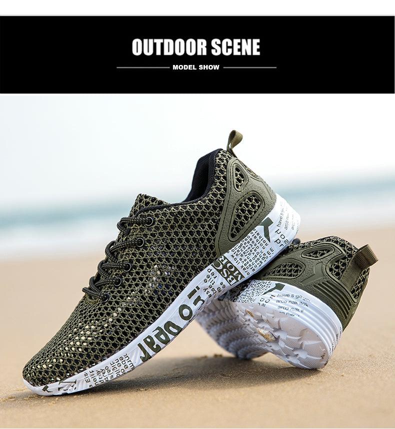 Men's Lightweight Aqua Quick Drying Beach Water Shoes