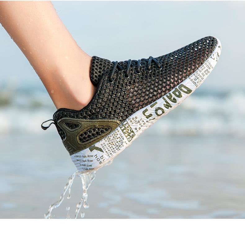 Men's Lightweight Aqua Quick Drying Beach Water Shoes